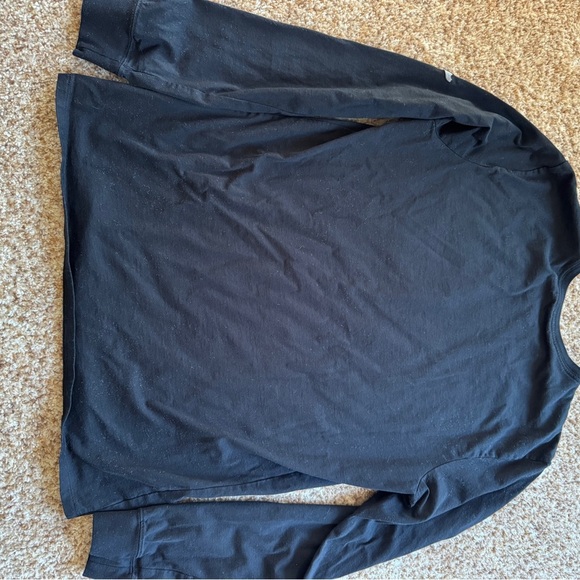 Women’s Nike SB Just Do It Black Ducktail Longsleeve Shirt Size Large - Picture 5 of 6